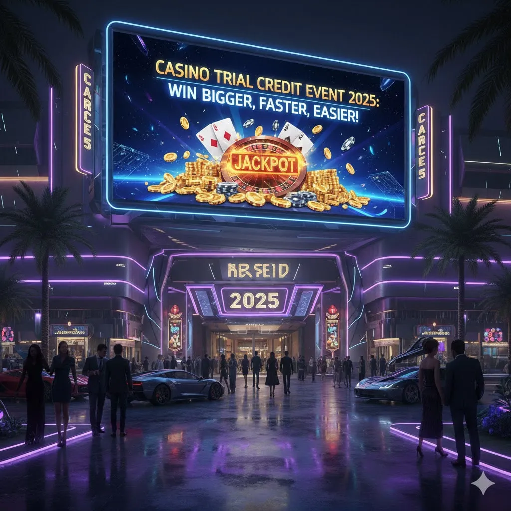 กิจกรรมเครดิตทดลองคาสิโนรางวัลใหญ่ล่าสุดปี 2025 ชนะได้มากขึ้น เร็วขึ้น และง่ายขึ้น